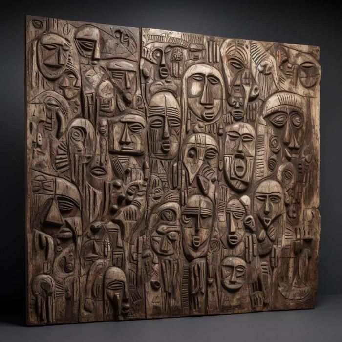 نموذج ثلاثي الأبعاد لآلة CNC 3D Art 